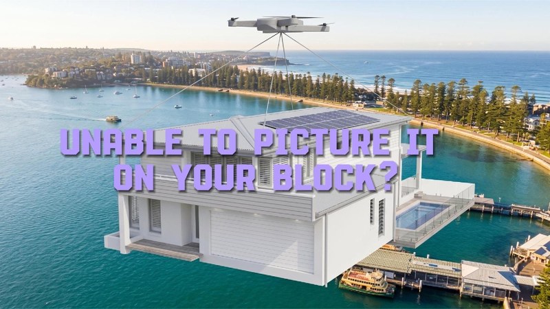 Seeing a design on your own block, Collaroy Plateau