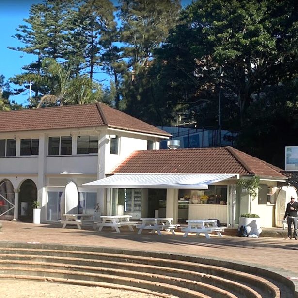 Manly Cafe, completed build