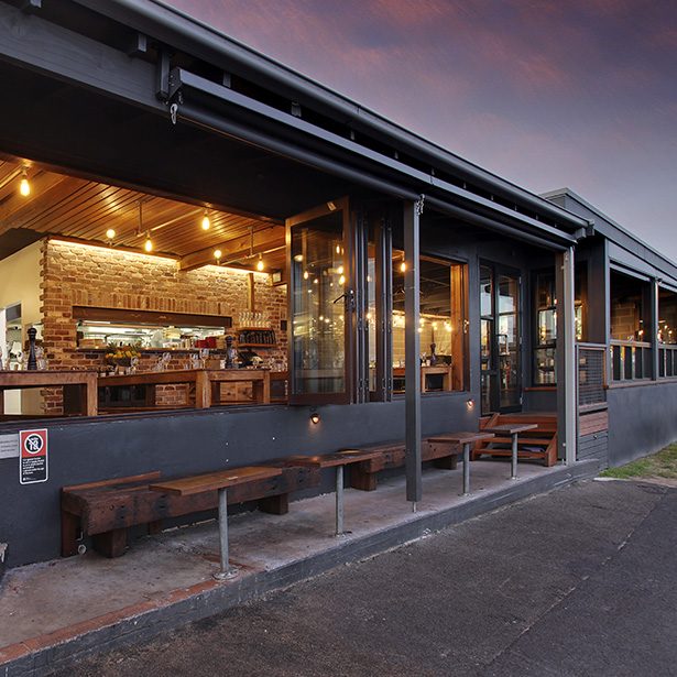 Oceans Cafe Narrabeen, completed build
