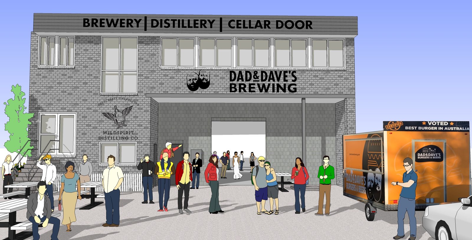 Brewery, Brookvale NSW, concept