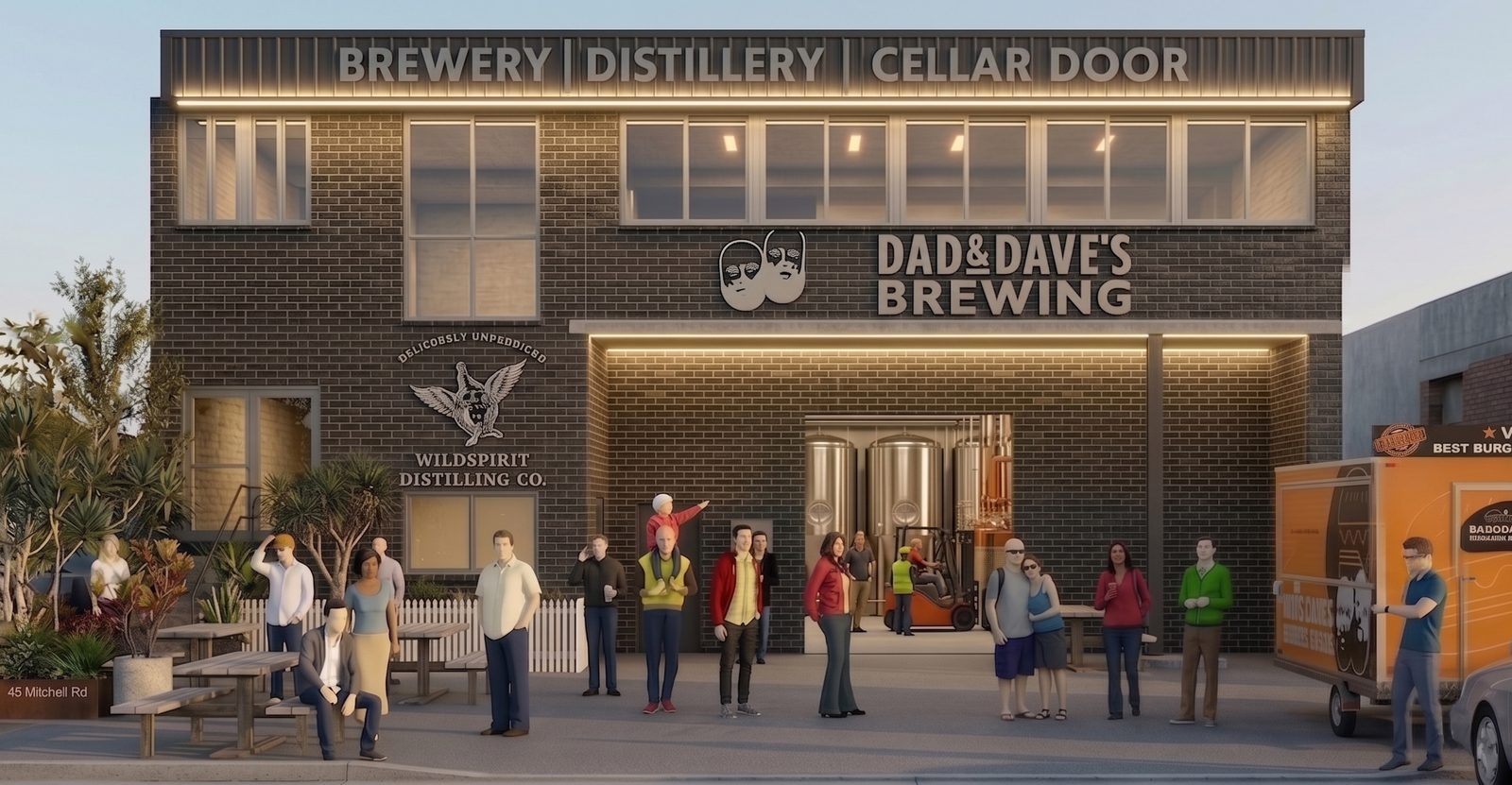 Brewery, Brookvale render
