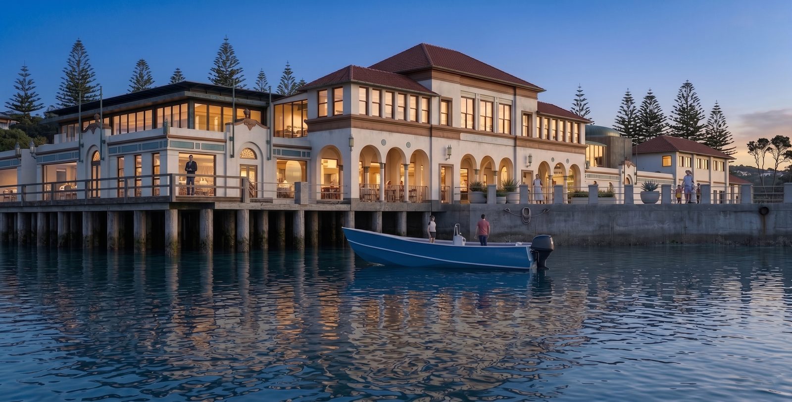 Cafe, Manly NSW, render