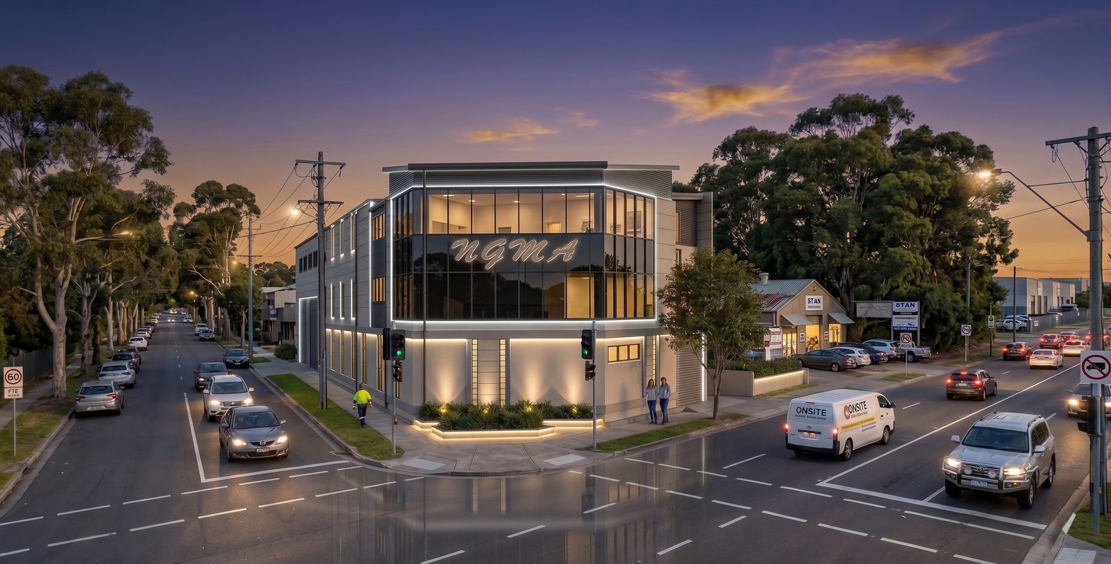 Automotive Workshop, Matraville NSW, render