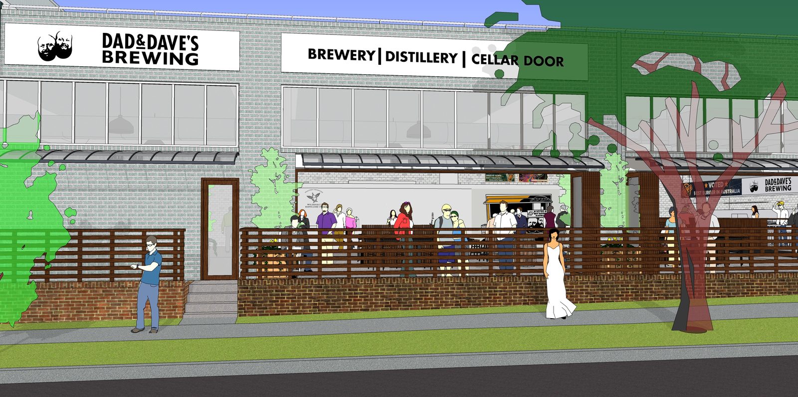 Brewery Expansion, Brookvale NSW, concept