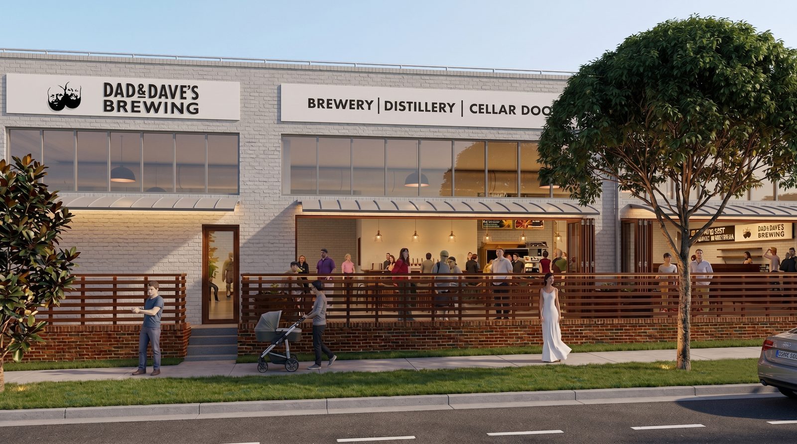 Brewery Expansion, Brookvale NSW, render