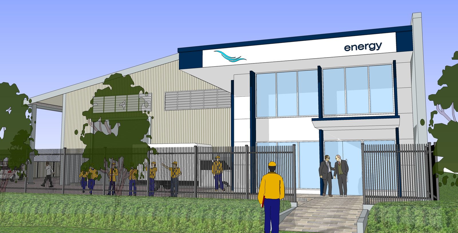 Office & Warehouse, Wedgefield WA, concept