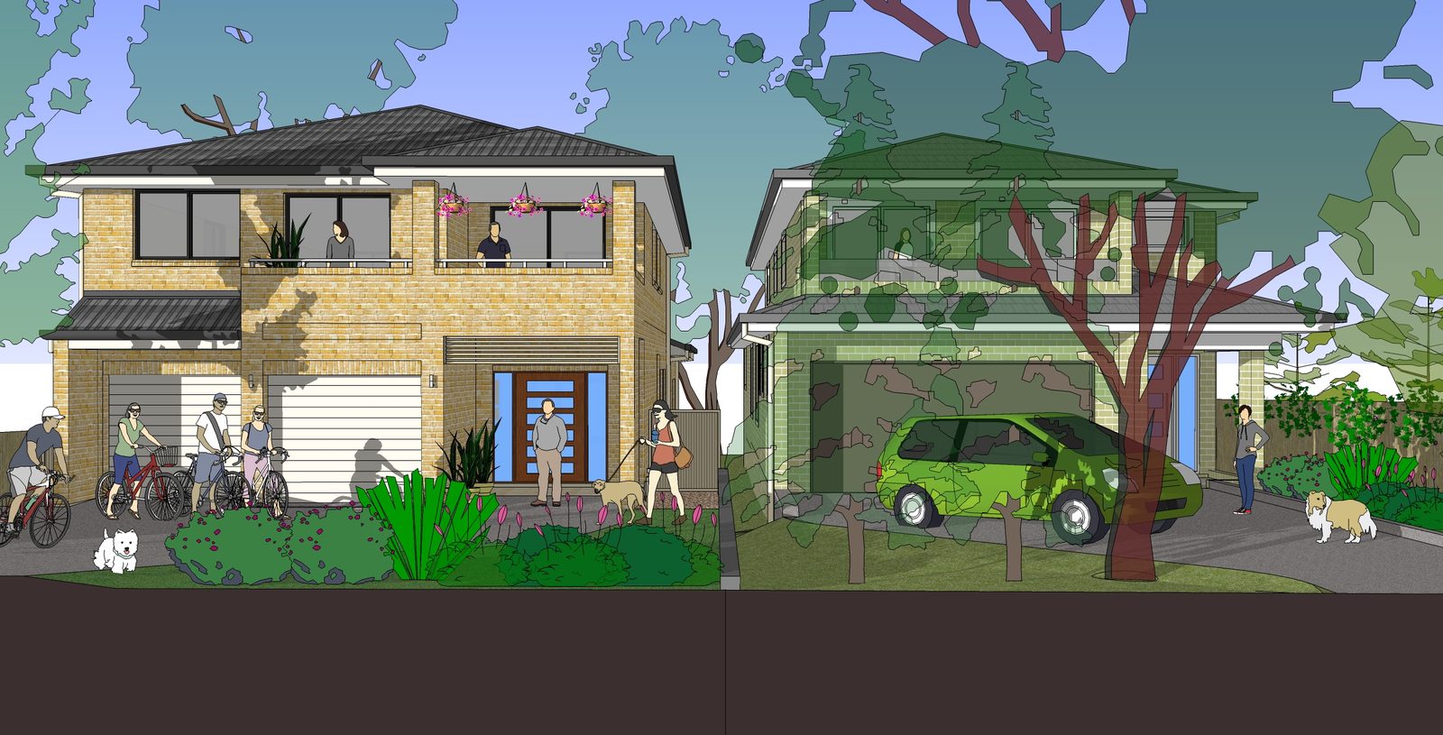 Subdivision & New Project Homes, Forestville NSW, concept