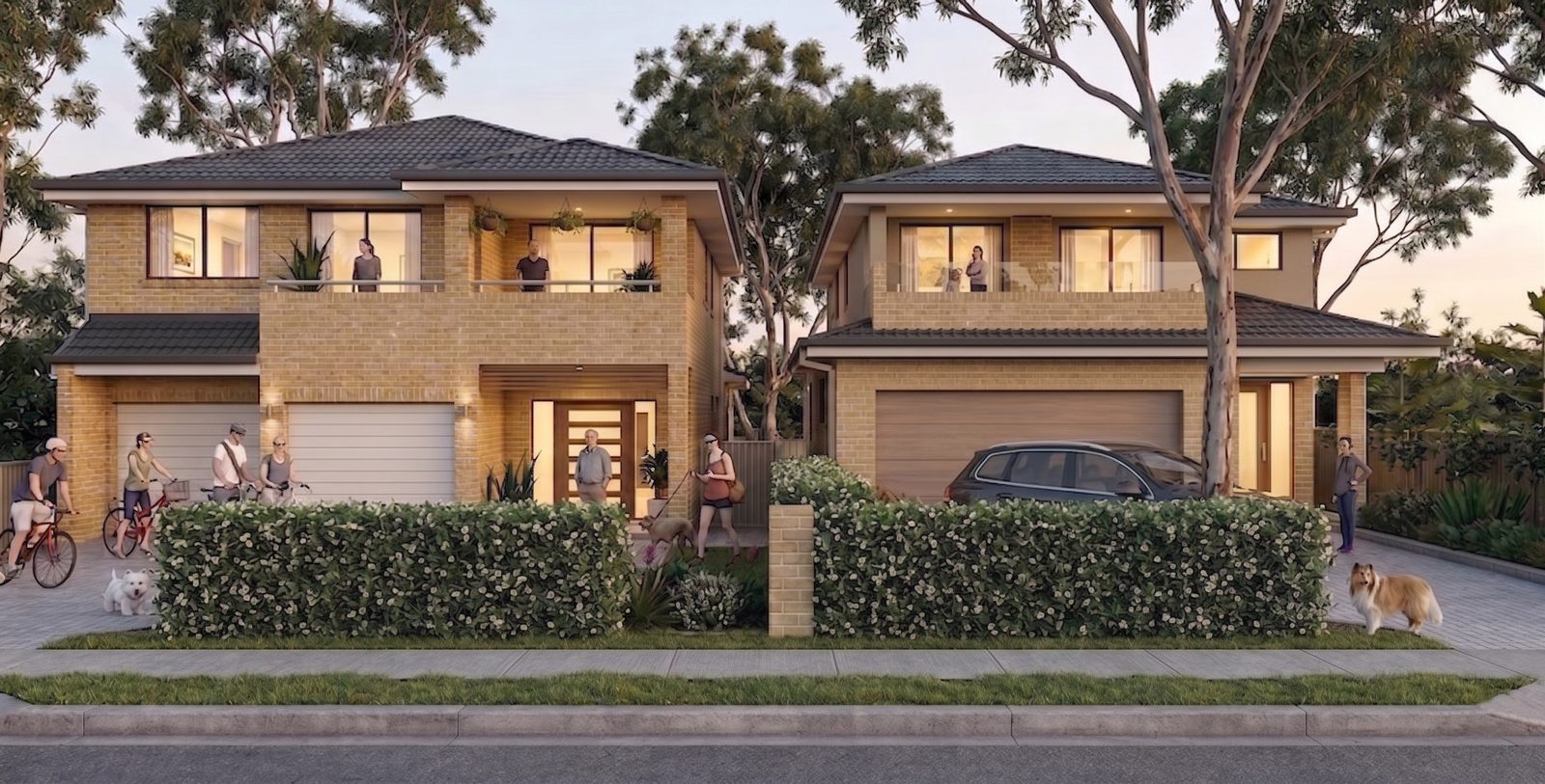 Subdivision & New Project Homes, Forestville NSW, render