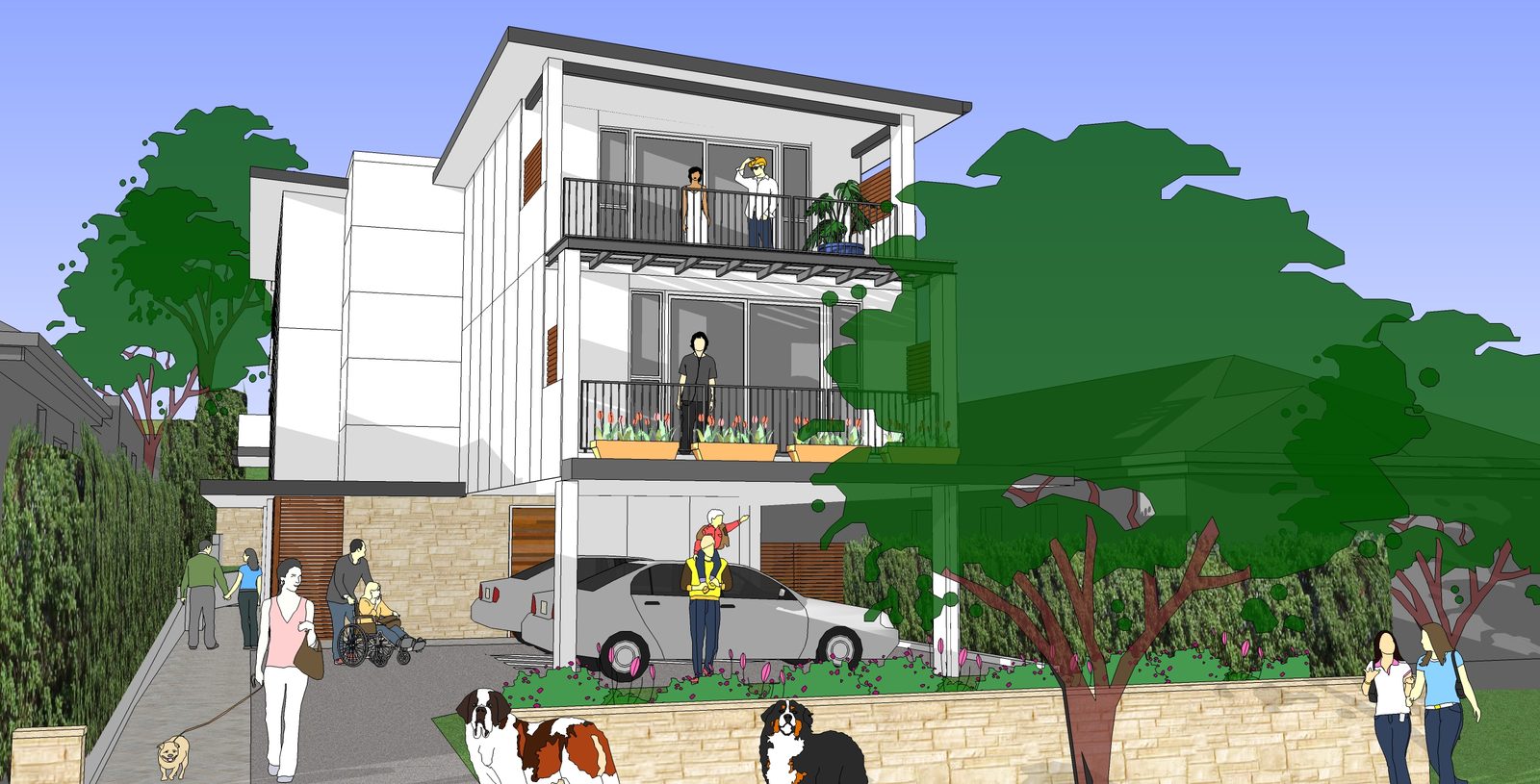 NDIS SDA Group Home, North Balgowlah NSW, concept