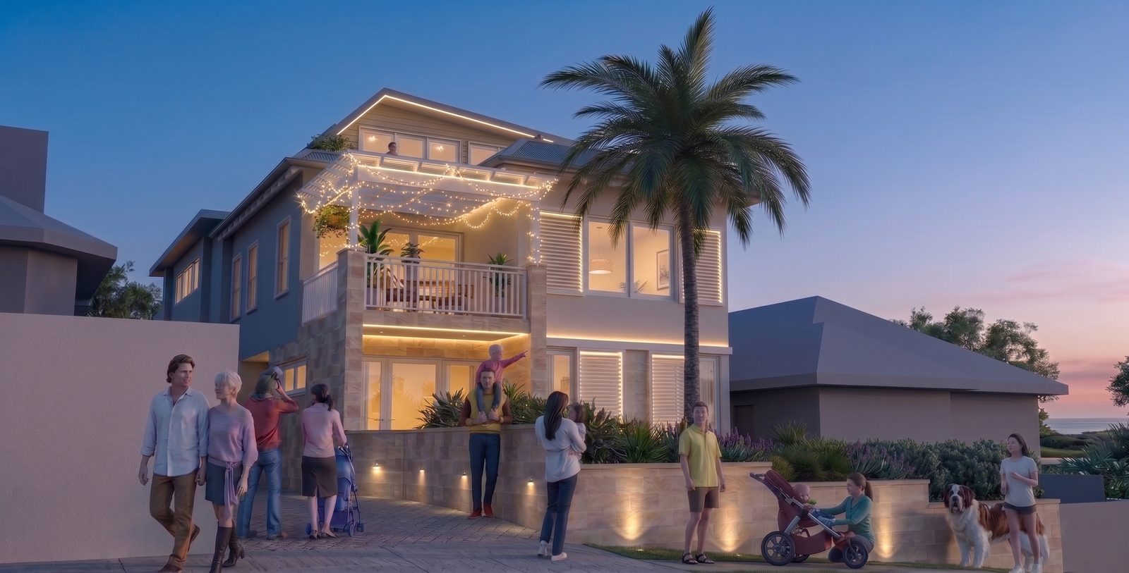 Apartments, Queenscliff NSW, render
