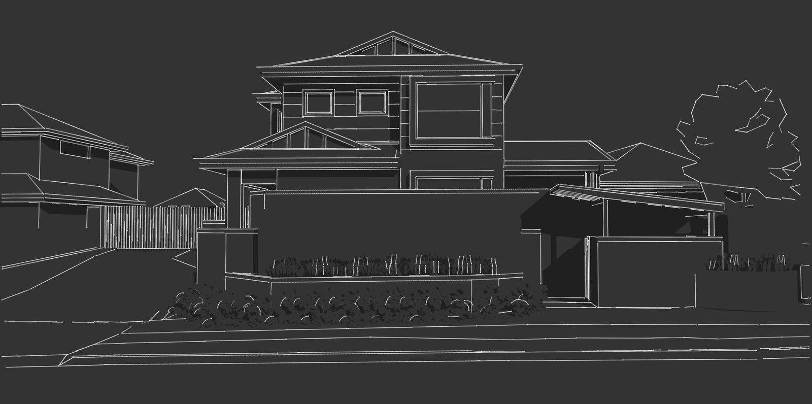 Forestway, sketch