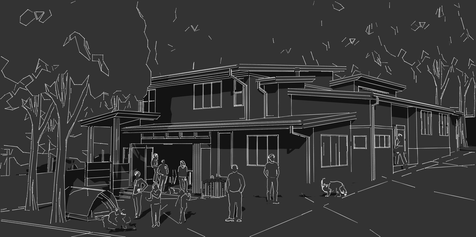 Beaconsfield, sketch