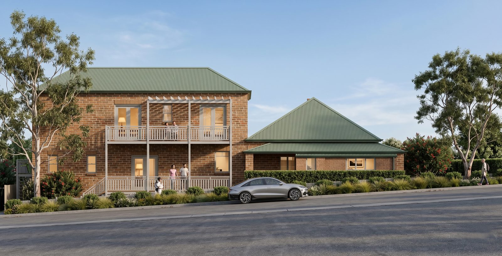 Castle Hill NSW Balcony & Fence addition, render