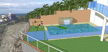 Queenscliff NSW Pool deck & spa alterations & additions, existing