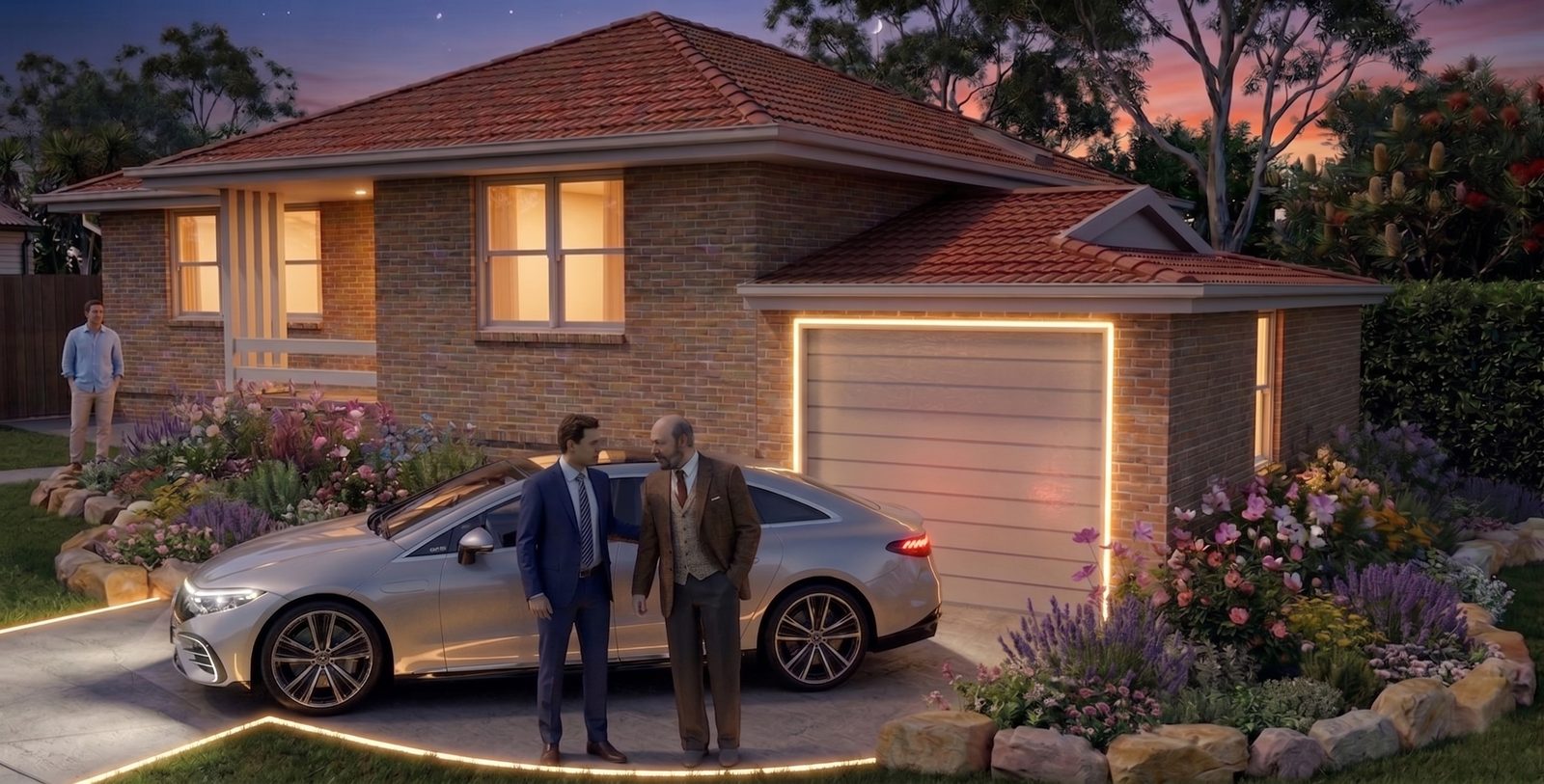 Forestville NSW Garage addition, render