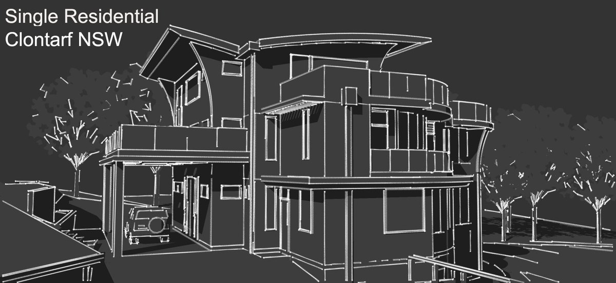 Step 1, line drawing