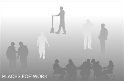 Places for work